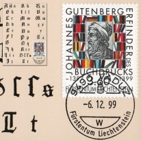 Drukarz Johannes Gutenberg