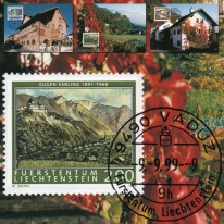 Malarstwo Domy w Vaduz