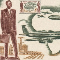 Samolot Boeing 707 i Biznesmen