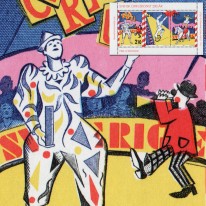 Cyrk Klaun Akrobata
