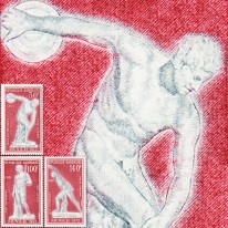 Olimpiada Monachium Dyskobol