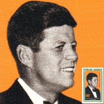 Prezydent USA John F....