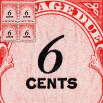 Numeryczny Znaczek Dopłaty 6c