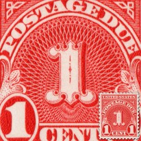 Numeryczny Znaczek Dopłaty 1c