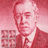 Prezydent Woodrow Wilson...