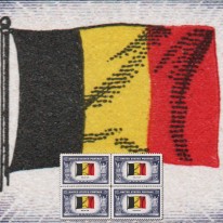 Flaga Belgii Czwórka