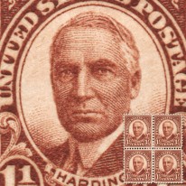 Prezydent Warren Harding...