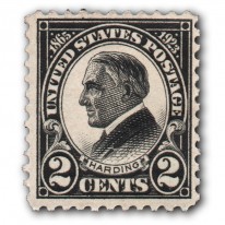 Prezydent Warren Harding...