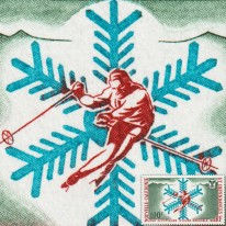 Narciarstwo Olimpiada Grenoble