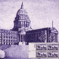 Stan Wisconsin Budynek Zwój