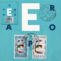 Litera E Flagi EUROPA CEPT