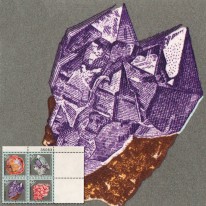 Minerały Turmalin Ametyst