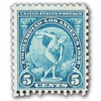 Dyskobol Olimpiada Los Angeles