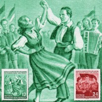 Taniec Młodzież Flaga