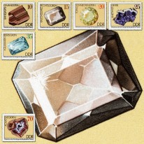 Minerały Jaspis Topaz...