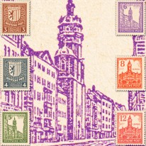 Lipsk Herb Kościół Ratusz