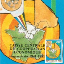 Mapa Francji Centralny Bank...