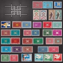 Krzyż Unii EUROPA Komplet 1963