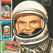 Sonda Łuna Astronauta Glenn...