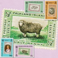 Stare Znaczki Falklandzkie