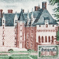 Zamek w Langeais nad Loarą