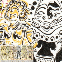 Mural Plemienna Ceremonia...