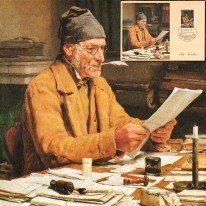 Urzędnik Malarz Albert Anker