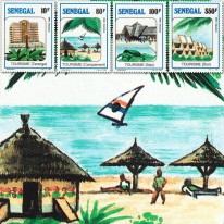 Hotele i Plaża w Senegalu