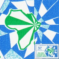 Mapa Afryki i Addis Abeba