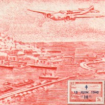 Samolot Potez 56 Algier Nadruk