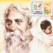 Pisarz Rabindranath Tagore...