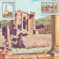 Ruiny Rzymskie Timgad i...