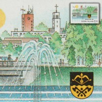 Widok na Miasto Iisalmi...