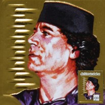 Mu’ammar al-Kaddafi i...