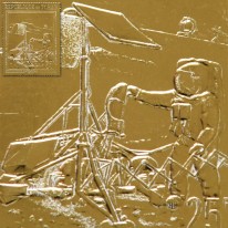 Astronauta na Księżycu...