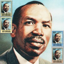 Prezydent Seretse Khama