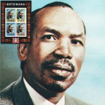 Prezydent Seretse Khama