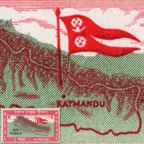 Mapa i Flaga Nepalu