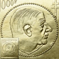 Charles de Gaulle Złoty