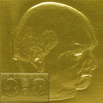 Churchill i Kennedy 3d Złoty