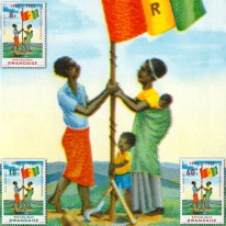 Flaga Rwandy Referendum...