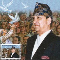 Król Gyanendra i Gołąbki...