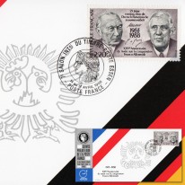 Adenauer i de Gaulle Essen