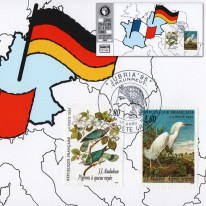 Ptaki Czapla i Gołąb Jubria'95