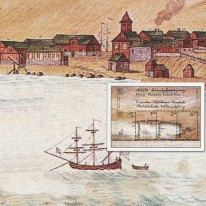Widok na Torshavn HAFNIA'87