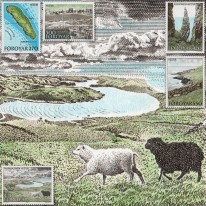 Wyspa Hestur Widoki Mapa