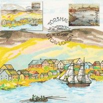Widok na Port Torshavn...