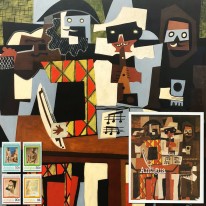 Picasso Trzej Muzykanci