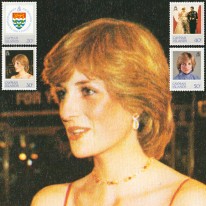 Księżna Diana i Herb Kajmanów