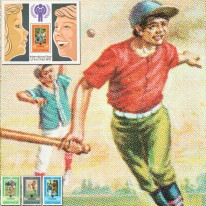 Dzieci Zabawa Krykiet Baseball